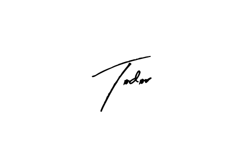 Similarly Arty Signature is the best handwritten signature design. Signature creator online .You can use it as an online autograph creator for name Todor. Todor signature style 8 images and pictures png