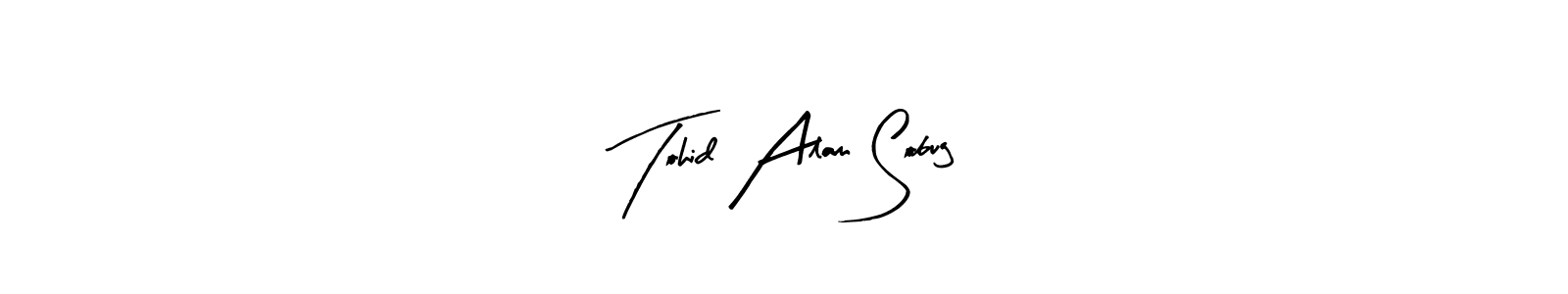 Also we have Tohid Alam Sobug name is the best signature style. Create professional handwritten signature collection using Arty Signature autograph style. Tohid Alam Sobug signature style 8 images and pictures png