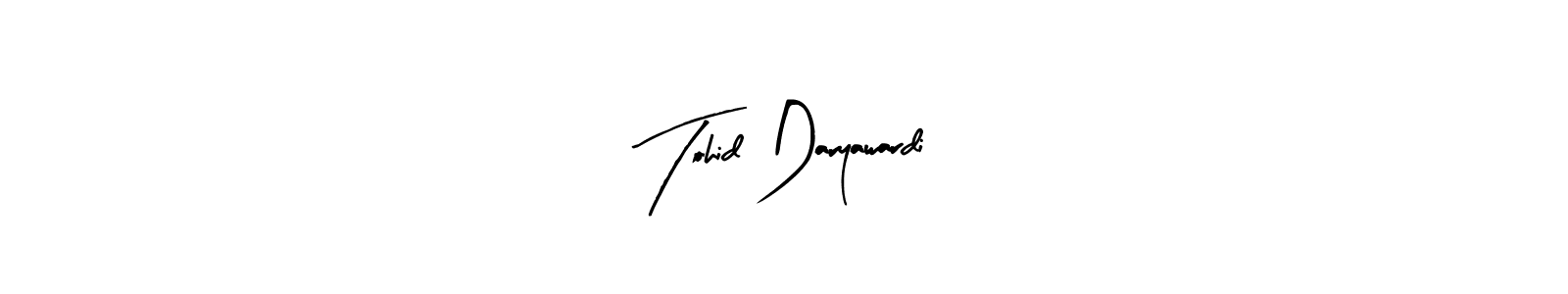 It looks lik you need a new signature style for name Tohid Daryawardi. Design unique handwritten (Arty Signature) signature with our free signature maker in just a few clicks. Tohid Daryawardi signature style 8 images and pictures png
