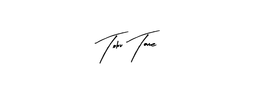 Design your own signature with our free online signature maker. With this signature software, you can create a handwritten (Arty Signature) signature for name Toku Tame. Toku Tame signature style 8 images and pictures png