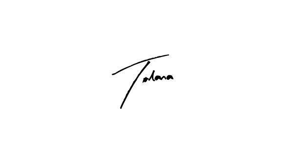 Also You can easily find your signature by using the search form. We will create Tolana name handwritten signature images for you free of cost using Arty Signature sign style. Tolana signature style 8 images and pictures png