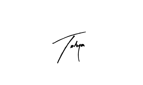Also You can easily find your signature by using the search form. We will create Tolya name handwritten signature images for you free of cost using Arty Signature sign style. Tolya signature style 8 images and pictures png