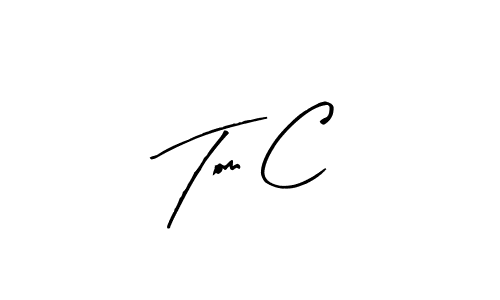 Create a beautiful signature design for name Tom C. With this signature (Arty Signature) fonts, you can make a handwritten signature for free. Tom C signature style 8 images and pictures png