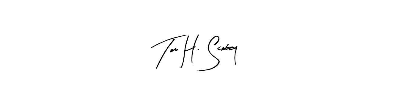 if you are searching for the best signature style for your name Tom H. Scobey. so please give up your signature search. here we have designed multiple signature styles  using Arty Signature. Tom H. Scobey signature style 8 images and pictures png