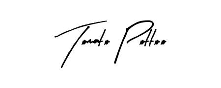 Also You can easily find your signature by using the search form. We will create Tomato Pottoo name handwritten signature images for you free of cost using Arty Signature sign style. Tomato Pottoo signature style 8 images and pictures png