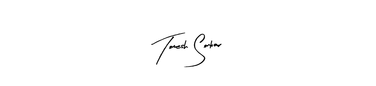 It looks lik you need a new signature style for name Tomesh Sonkar. Design unique handwritten (Arty Signature) signature with our free signature maker in just a few clicks. Tomesh Sonkar signature style 8 images and pictures png