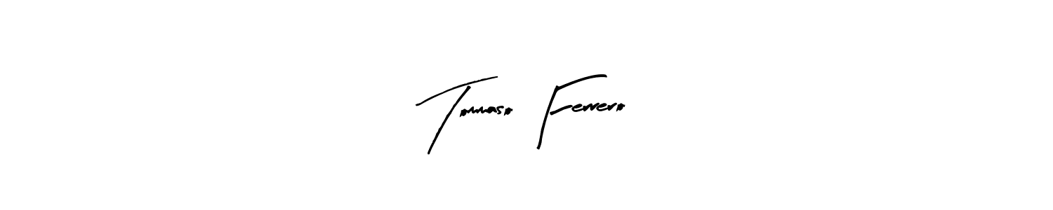 Make a beautiful signature design for name Tommaso Ferrero. Use this online signature maker to create a handwritten signature for free. Tommaso Ferrero signature style 8 images and pictures png