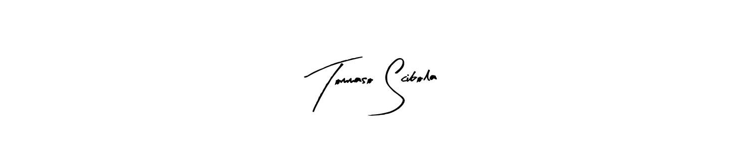 Tommaso Scibola stylish signature style. Best Handwritten Sign (Arty Signature) for my name. Handwritten Signature Collection Ideas for my name Tommaso Scibola. Tommaso Scibola signature style 8 images and pictures png
