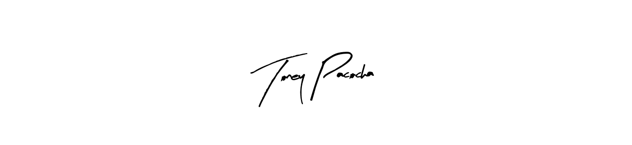 Also we have Toney Pacocha name is the best signature style. Create professional handwritten signature collection using Arty Signature autograph style. Toney Pacocha signature style 8 images and pictures png