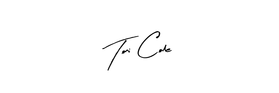 Also we have Toni Cole name is the best signature style. Create professional handwritten signature collection using Arty Signature autograph style. Toni Cole signature style 8 images and pictures png