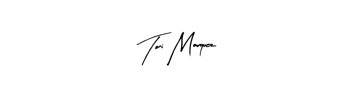 Best and Professional Signature Style for Toni Marquez. Arty Signature Best Signature Style Collection. Toni Marquez signature style 8 images and pictures png