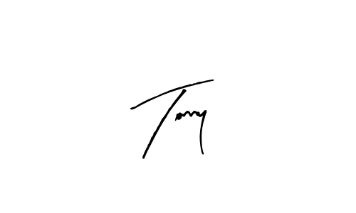 Create a beautiful signature design for name Tonny. With this signature (Arty Signature) fonts, you can make a handwritten signature for free. Tonny signature style 8 images and pictures png