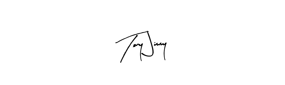 Create a beautiful signature design for name Tony Jimmy. With this signature (Arty Signature) fonts, you can make a handwritten signature for free. Tony Jimmy signature style 8 images and pictures png