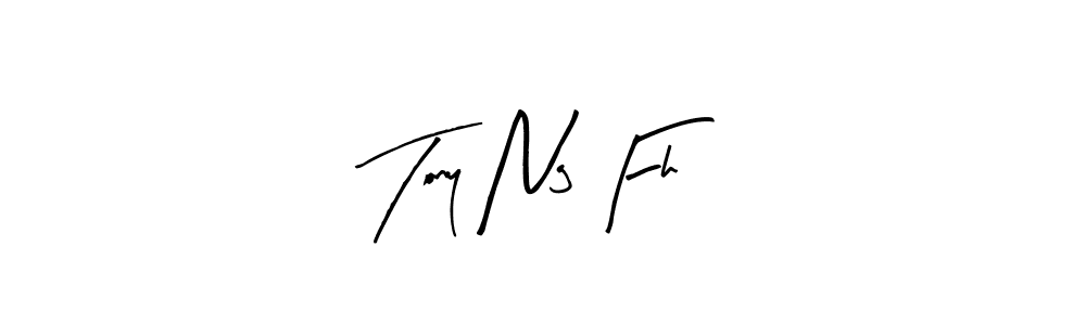 Use a signature maker to create a handwritten signature online. With this signature software, you can design (Arty Signature) your own signature for name Tony Ng Fh. Tony Ng Fh signature style 8 images and pictures png