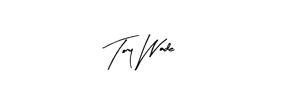Once you've used our free online signature maker to create your best signature Arty Signature style, it's time to enjoy all of the benefits that Tony Wade name signing documents. Tony Wade signature style 8 images and pictures png