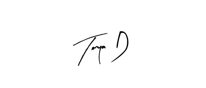 Make a beautiful signature design for name Tonya D. Use this online signature maker to create a handwritten signature for free. Tonya D signature style 8 images and pictures png