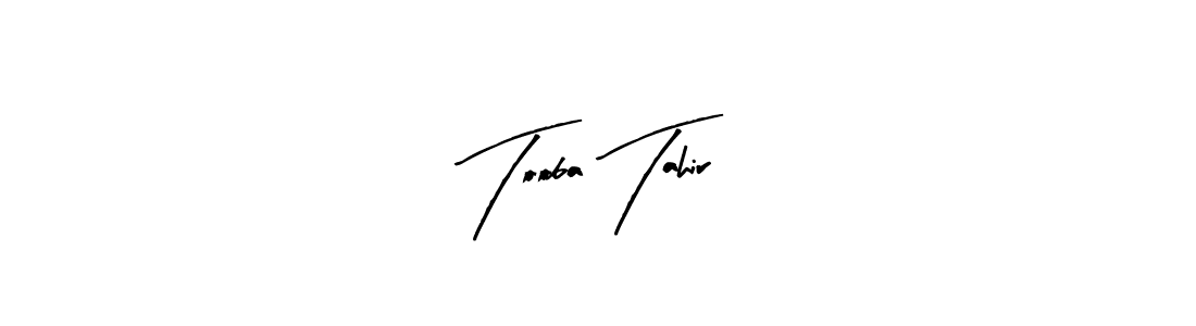 Similarly Arty Signature is the best handwritten signature design. Signature creator online .You can use it as an online autograph creator for name Tooba Tahir. Tooba Tahir signature style 8 images and pictures png