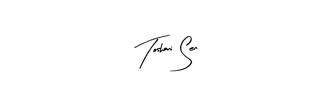 This is the best signature style for the Toshani Sen name. Also you like these signature font (Arty Signature). Mix name signature. Toshani Sen signature style 8 images and pictures png