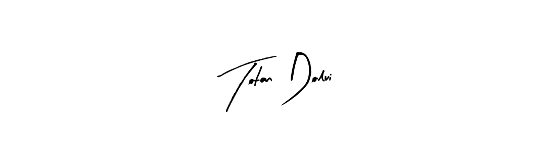 You can use this online signature creator to create a handwritten signature for the name Totan Dolui. This is the best online autograph maker. Totan Dolui signature style 8 images and pictures png