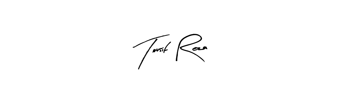 Make a beautiful signature design for name Tousif Reza. With this signature (Arty Signature) style, you can create a handwritten signature for free. Tousif Reza signature style 8 images and pictures png