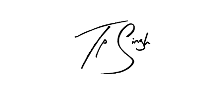 You should practise on your own different ways (Arty Signature) to write your name (Tp Singh) in signature. Don't let someone else do it for you. Tp Singh signature style 8 images and pictures png