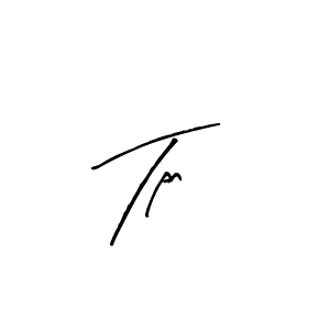 How to make Tpn name signature. Use Arty Signature style for creating short signs online. This is the latest handwritten sign. Tpn signature style 8 images and pictures png