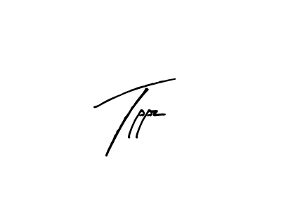 Similarly Arty Signature is the best handwritten signature design. Signature creator online .You can use it as an online autograph creator for name Tppz. Tppz signature style 8 images and pictures png