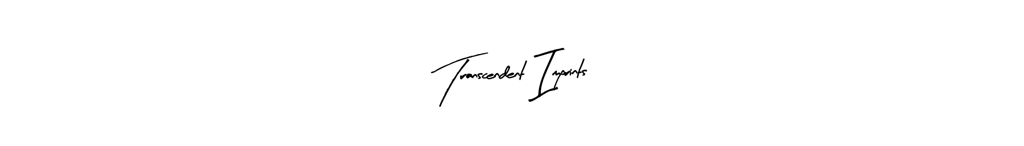 Use a signature maker to create a handwritten signature online. With this signature software, you can design (Arty Signature) your own signature for name Transcendent Imprints. Transcendent Imprints signature style 8 images and pictures png