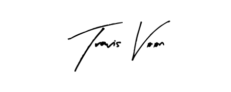 This is the best signature style for the Travis Voon name. Also you like these signature font (Arty Signature). Mix name signature. Travis Voon signature style 8 images and pictures png