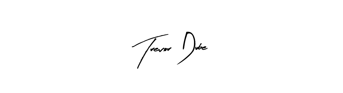 The best way (Arty Signature) to make a short signature is to pick only two or three words in your name. The name Trevor Dube include a total of six letters. For converting this name. Trevor Dube signature style 8 images and pictures png