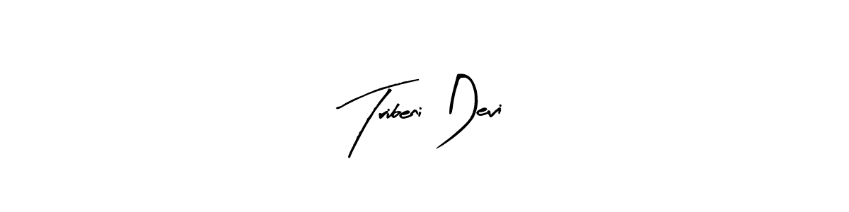 Also You can easily find your signature by using the search form. We will create Tribeni Devi name handwritten signature images for you free of cost using Arty Signature sign style. Tribeni Devi signature style 8 images and pictures png