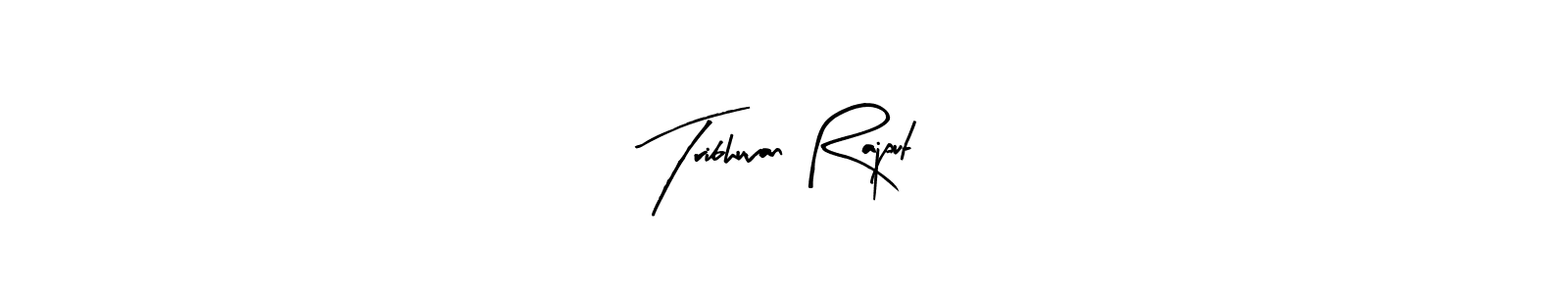 It looks lik you need a new signature style for name Tribhuvan Rajput. Design unique handwritten (Arty Signature) signature with our free signature maker in just a few clicks. Tribhuvan Rajput signature style 8 images and pictures png