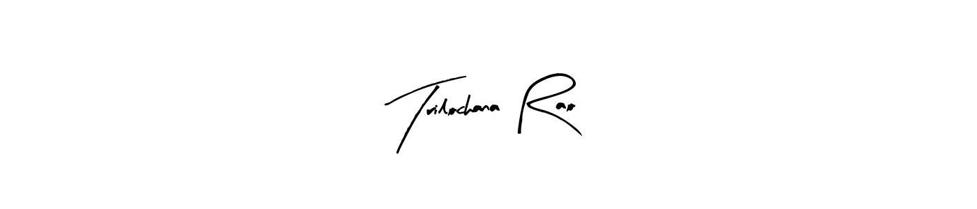 Similarly Arty Signature is the best handwritten signature design. Signature creator online .You can use it as an online autograph creator for name Trilochana Rao. Trilochana Rao signature style 8 images and pictures png