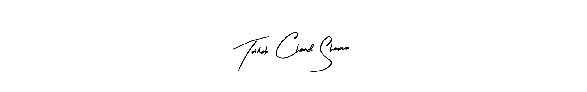 Use a signature maker to create a handwritten signature online. With this signature software, you can design (Arty Signature) your own signature for name Trilok Chand Sharma. Trilok Chand Sharma signature style 8 images and pictures png