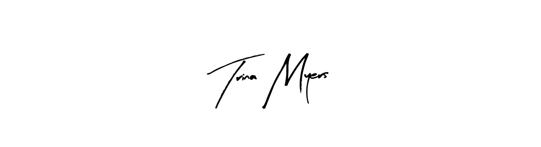 You can use this online signature creator to create a handwritten signature for the name Trina Myers. This is the best online autograph maker. Trina Myers signature style 8 images and pictures png