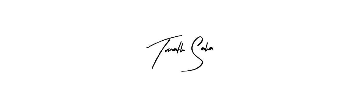 You can use this online signature creator to create a handwritten signature for the name Trinath Saha. This is the best online autograph maker. Trinath Saha signature style 8 images and pictures png