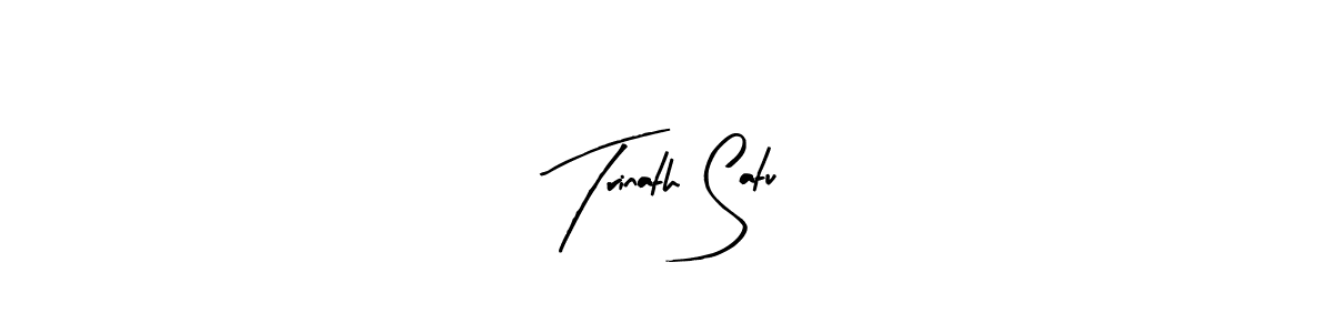 if you are searching for the best signature style for your name Trinath Satu. so please give up your signature search. here we have designed multiple signature styles  using Arty Signature. Trinath Satu signature style 8 images and pictures png