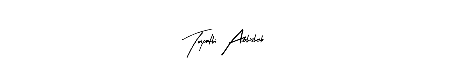 It looks lik you need a new signature style for name Tripathi Abhishek. Design unique handwritten (Arty Signature) signature with our free signature maker in just a few clicks. Tripathi Abhishek signature style 8 images and pictures png