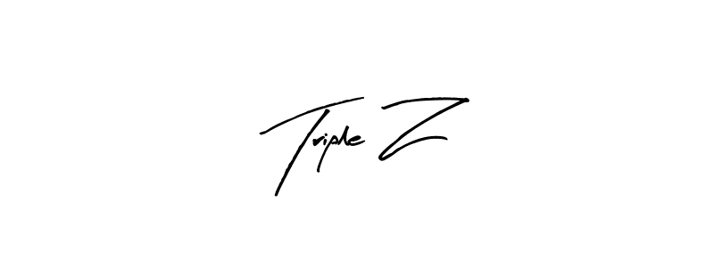 It looks lik you need a new signature style for name Triple Z. Design unique handwritten (Arty Signature) signature with our free signature maker in just a few clicks. Triple Z signature style 8 images and pictures png