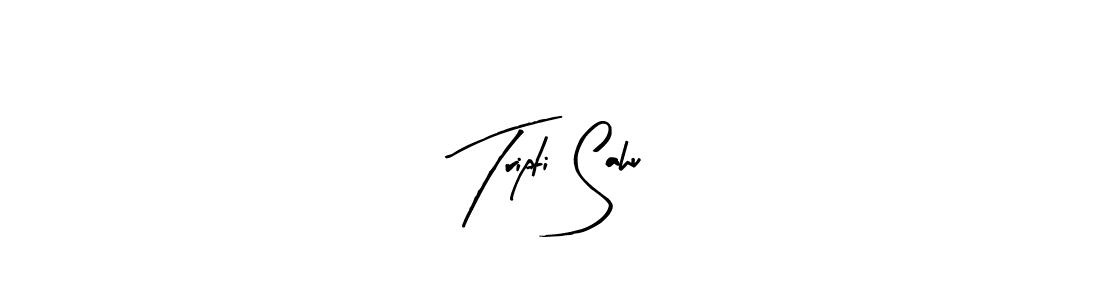 You should practise on your own different ways (Arty Signature) to write your name (Tripti Sahu) in signature. don't let someone else do it for you. Tripti Sahu signature style 8 images and pictures png