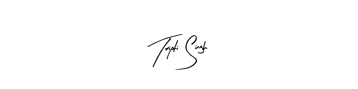 The best way (Arty Signature) to make a short signature is to pick only two or three words in your name. The name Tripti Singh include a total of six letters. For converting this name. Tripti Singh signature style 8 images and pictures png