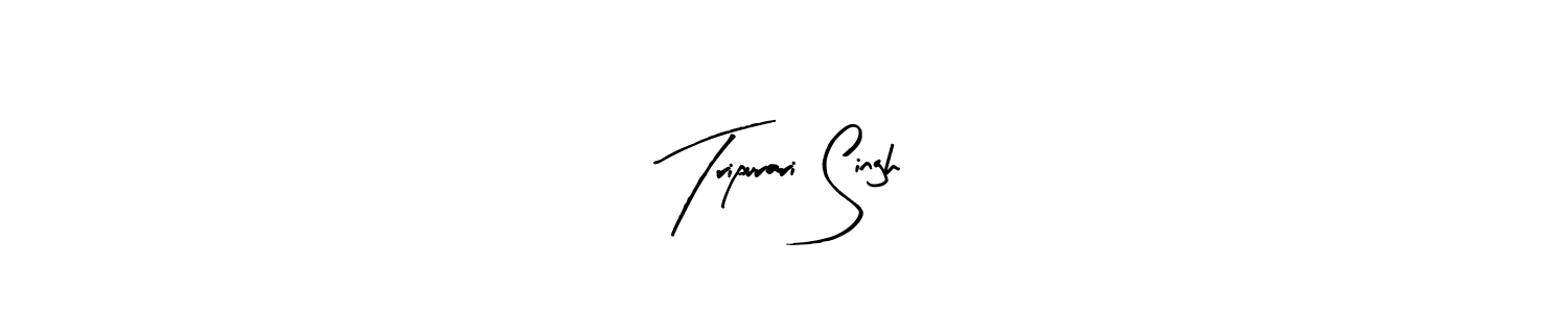 Also we have Tripurari Singh name is the best signature style. Create professional handwritten signature collection using Arty Signature autograph style. Tripurari Singh signature style 8 images and pictures png