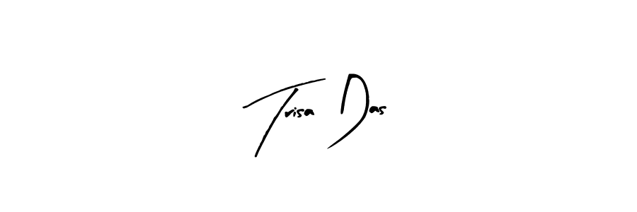 Create a beautiful signature design for name Trisa Das. With this signature (Arty Signature) fonts, you can make a handwritten signature for free. Trisa Das signature style 8 images and pictures png
