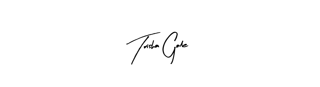 The best way (Arty Signature) to make a short signature is to pick only two or three words in your name. The name Trisha Gole include a total of six letters. For converting this name. Trisha Gole signature style 8 images and pictures png
