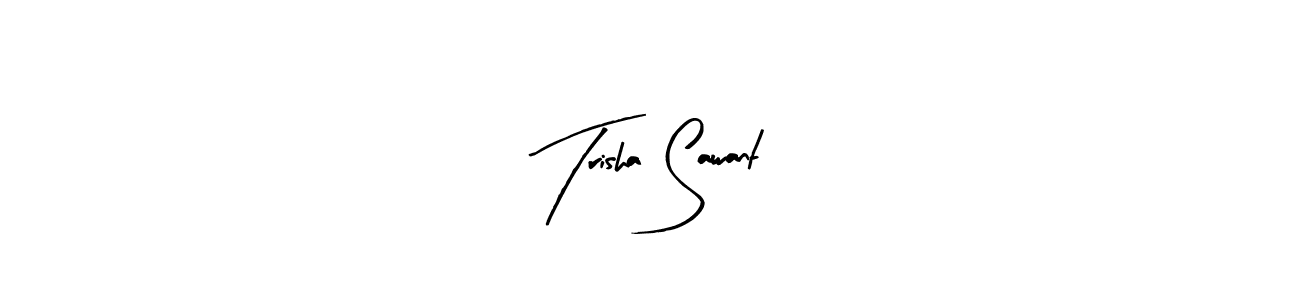 The best way (Arty Signature) to make a short signature is to pick only two or three words in your name. The name Trisha Sawant include a total of six letters. For converting this name. Trisha Sawant signature style 8 images and pictures png