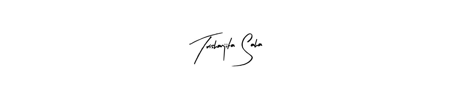 Also we have Trishanjita Saha name is the best signature style. Create professional handwritten signature collection using Arty Signature autograph style. Trishanjita Saha signature style 8 images and pictures png