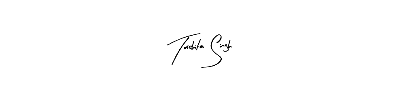 Also we have Trishita Singh name is the best signature style. Create professional handwritten signature collection using Arty Signature autograph style. Trishita Singh signature style 8 images and pictures png