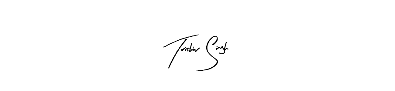 Also we have Trishiv Singh name is the best signature style. Create professional handwritten signature collection using Arty Signature autograph style. Trishiv Singh signature style 8 images and pictures png