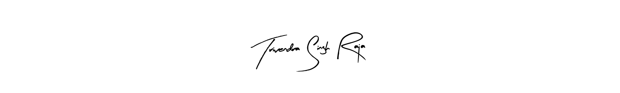 The best way (Arty Signature) to make a short signature is to pick only two or three words in your name. The name Trivendra Singh Raja include a total of six letters. For converting this name. Trivendra Singh Raja signature style 8 images and pictures png