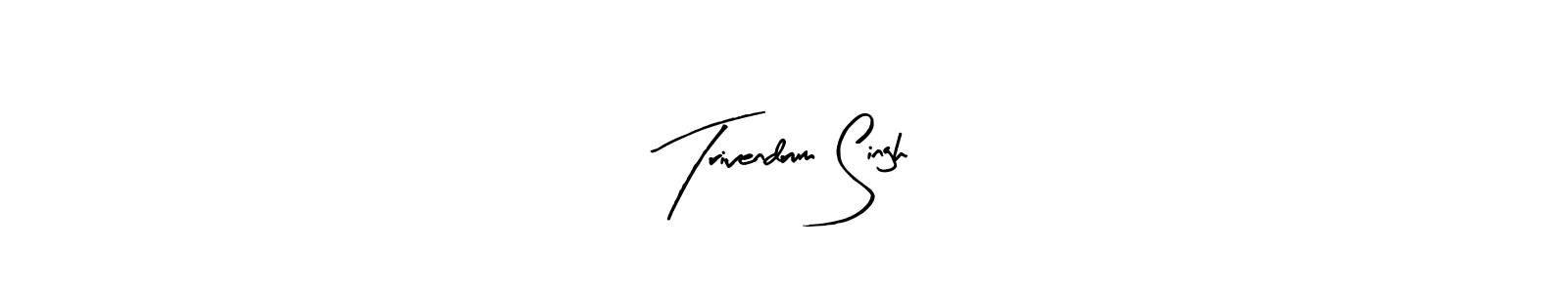 Similarly Arty Signature is the best handwritten signature design. Signature creator online .You can use it as an online autograph creator for name Trivendrum Singh. Trivendrum Singh signature style 8 images and pictures png